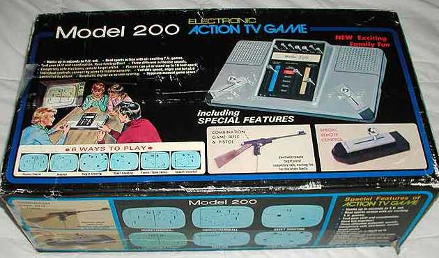 Electronic Action TV Game Model 200